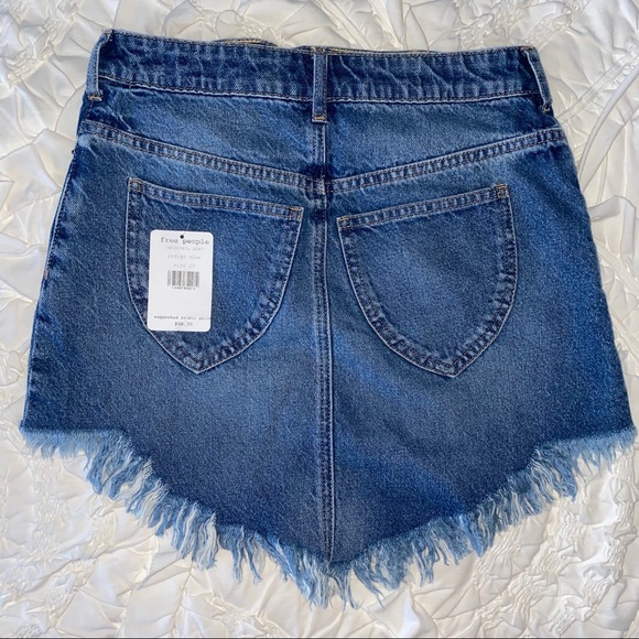 Bailey Blue Denim Mini Skirt - Picture 4 of 4